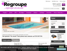 Tablet Screenshot of eregroupe.com